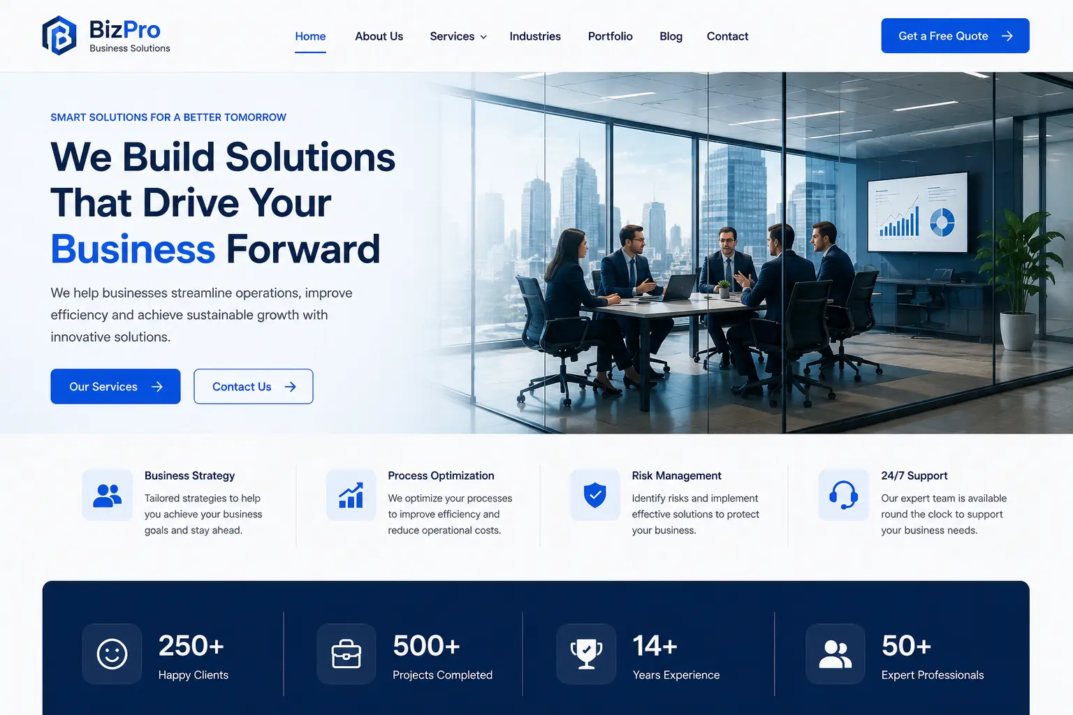 Corporate website development project in Delhi