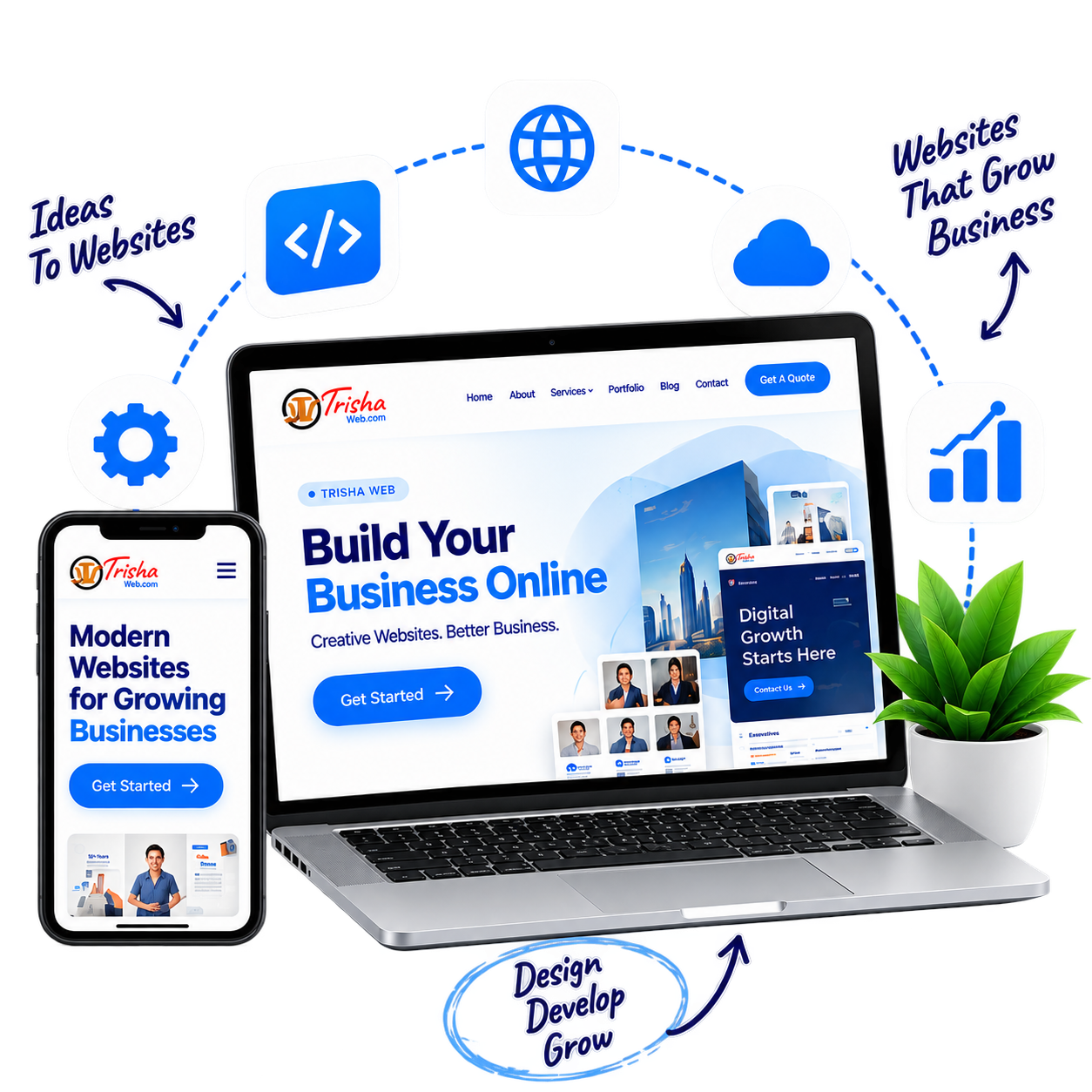 Core Website Solutions by Trisha Web