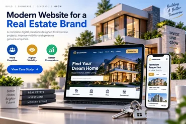 Modern Website for a Real Estate Brand